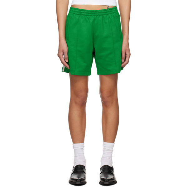  Re/done Green Sunland Track Shorts 