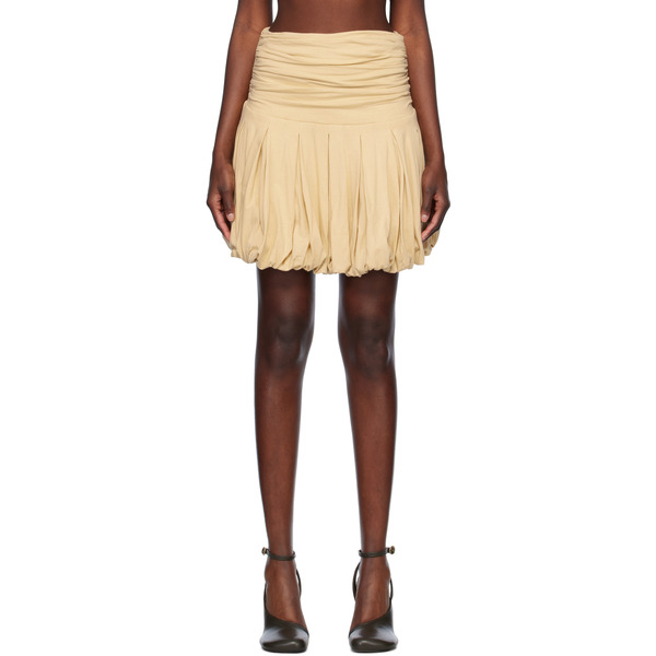  Renaissance Renaissance Beige Qajar-j Miniskirt 