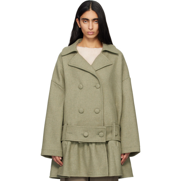  Renaissance Renaissance Green Luna Coat 