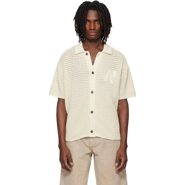 Represent Off-white Pico Knit Shirt 