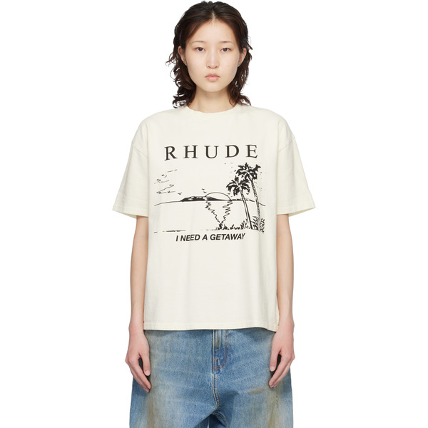  Rhude Off-white 'i Need A Getaway' T-shirt 