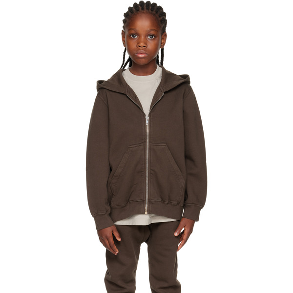  Rick Owens Big Kids Gray Concordians Jason's Hoodie 