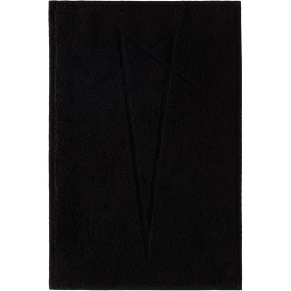  Rick Owens Black Mini Hand Towel 