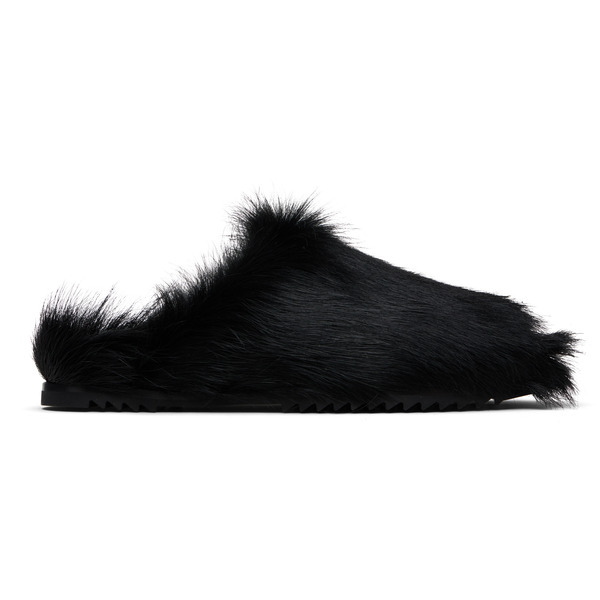 Rick Owens Black Pillow Granola Sandals 