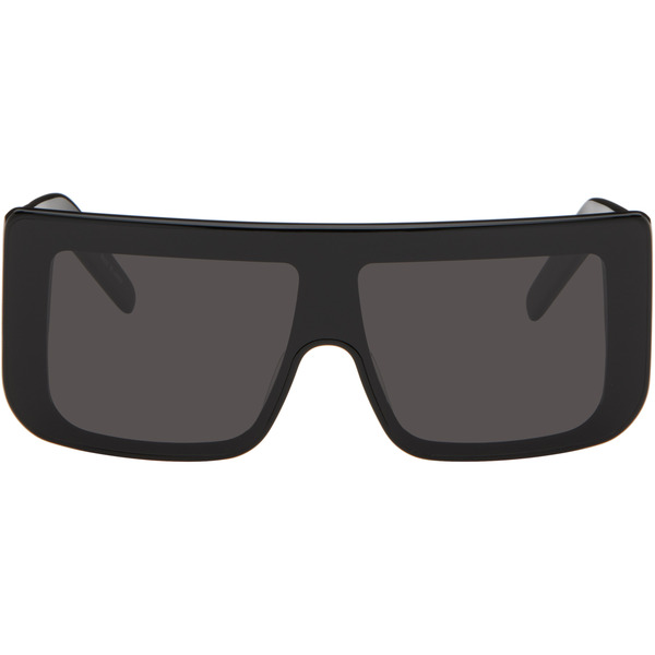  Rick Owens Black Temple Documenta Sunglasses 