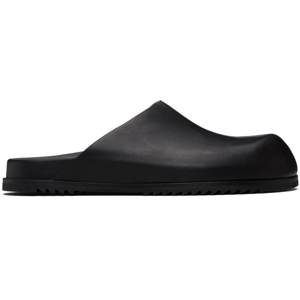  Rick Owens Black Temple Mule Granola Loafers 