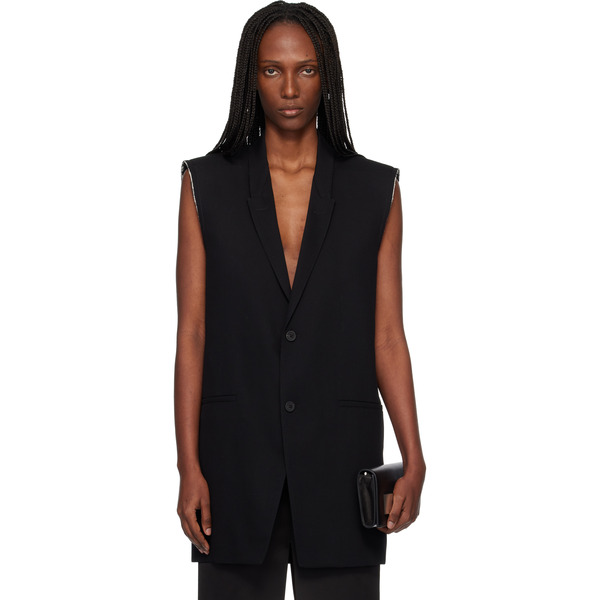  Rick Owens Black Temple Sl Concordian Blazer 