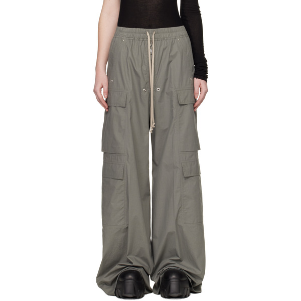  Rick Owens Khaki Temple Cargobelas Cargo Pants 