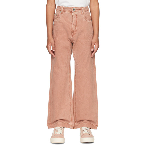  Rick Owens Kids Pink Geth Jeans 