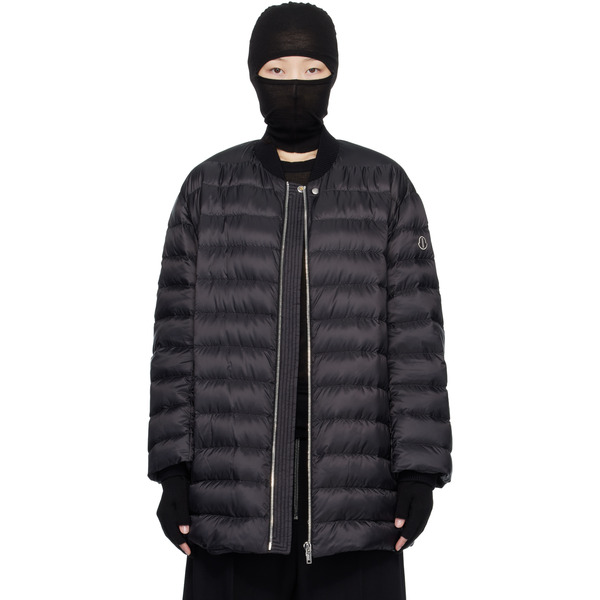  Rick Owens Moncler + Rick Owens Black Flight Down Jacket 