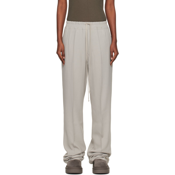  Rick Owens Off-white Concordians Dietrich Drawstring Trousers 