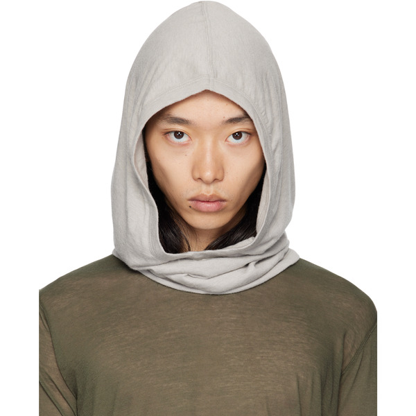  Rick Owens Off-white Concordians Knit Hood 