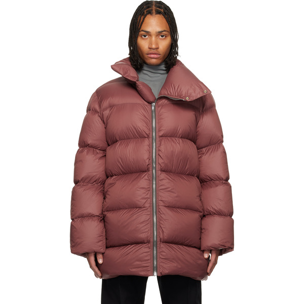  Rick Owens Pink Concordians Turtle Down Coat 