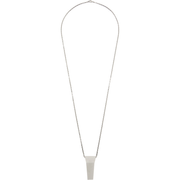  Rick Owens Trunk Charm Necklace 