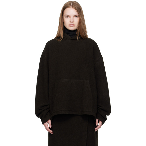  Rier Brown Fleece Hoodie 