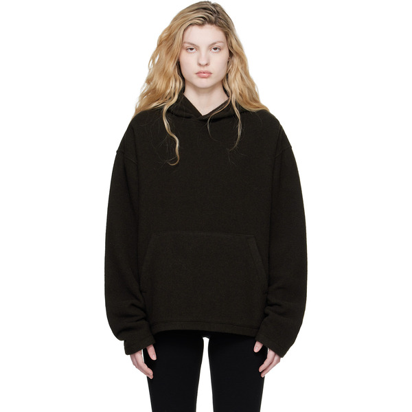  Rier Brown Fleece Hoodie 