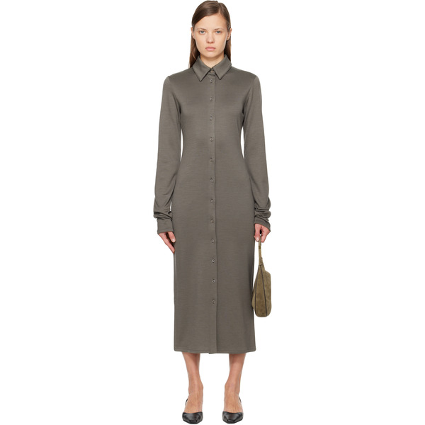  Rier Gray Polar Midi Dress 