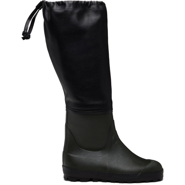  Rier Green & Black Farmer Rain Boots 