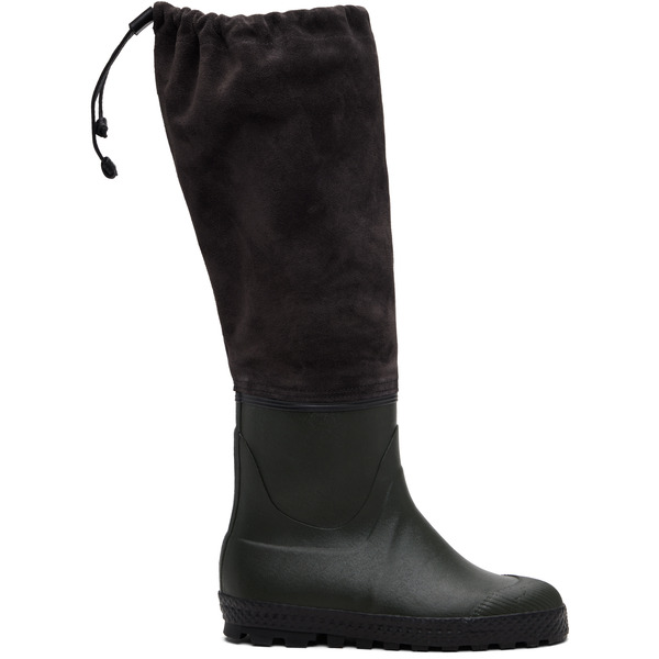  Rier Green & Brown Farmer Rain Boots 