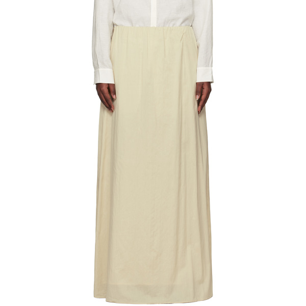  Ruohan Beige Kos Maxi Skirt 
