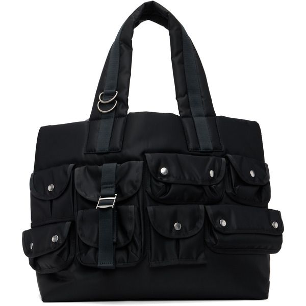  Sacai Black Nylon Tote 