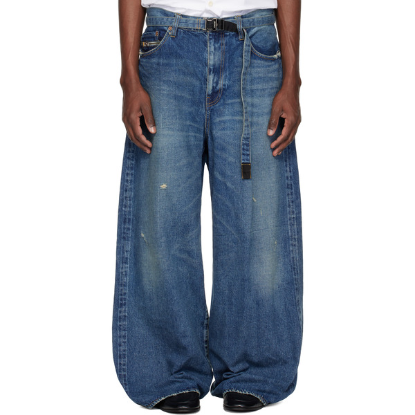  Sacai Blue Beyondexx Jeans 