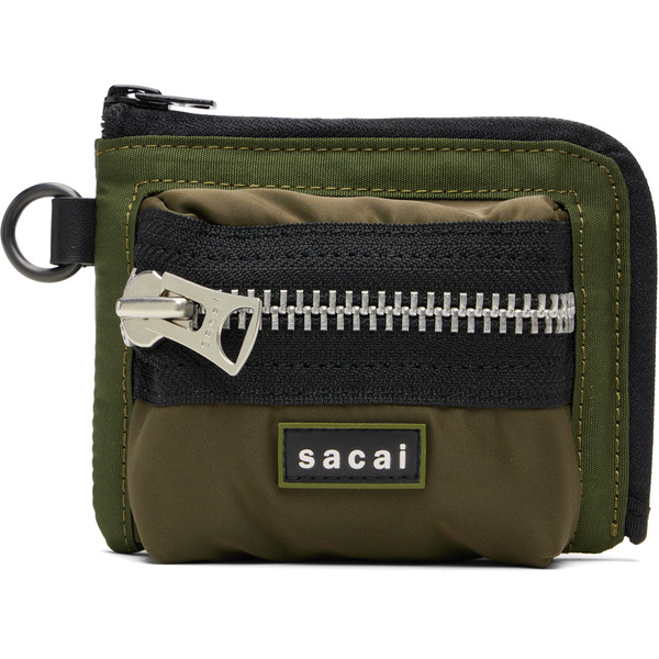  Sacai Khaki Pocket Fragment Pouch 