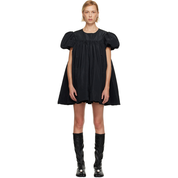  Sandy Liang Black Miyo Minidress 