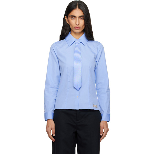  Sandy Liang Blue Levi Shirt 