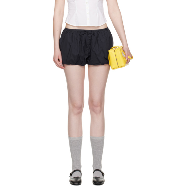  Sandy Liang Navy Kayo Shorts 