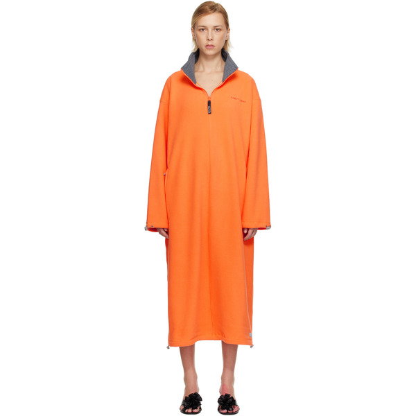  Sandy Liang Orange Sloane Maxi Dress 