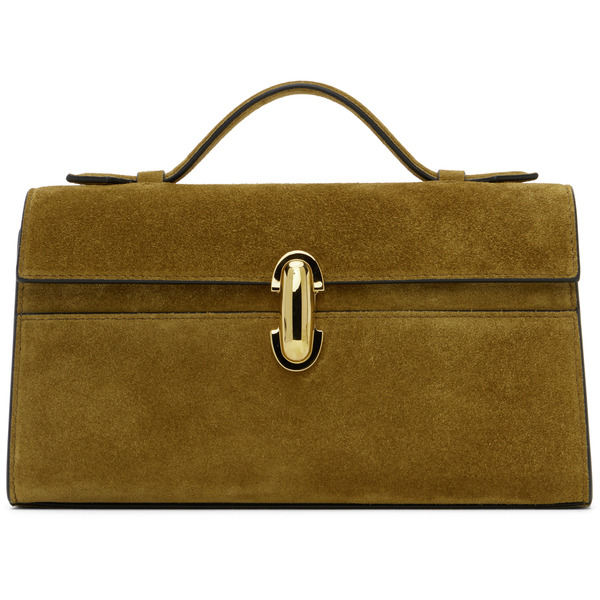  Savette Brown Symmetry Pochette Bag 