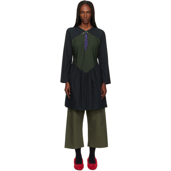  Sc103 Green Scene Minidress 