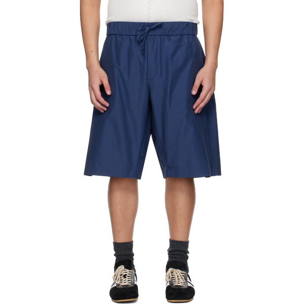  Seventh Blue Orb Shell Shorts 