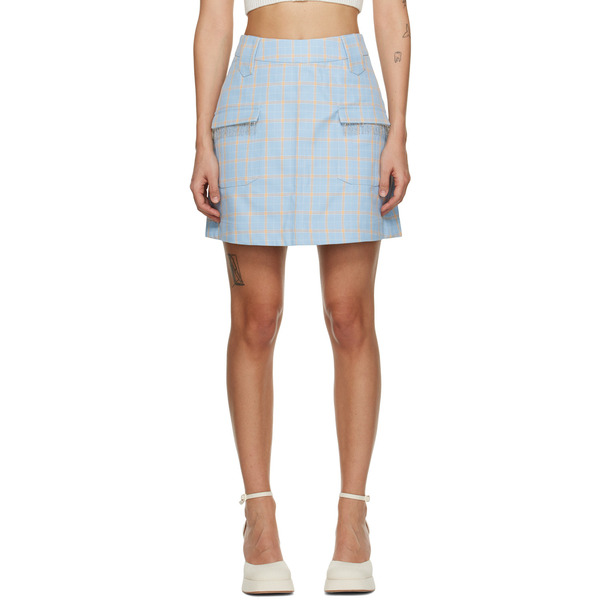  Shrimps Blue Rose Miniskirt 