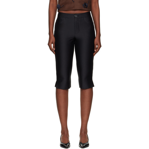  Shushu/tong Black Slim-fit Pencil Trousers 