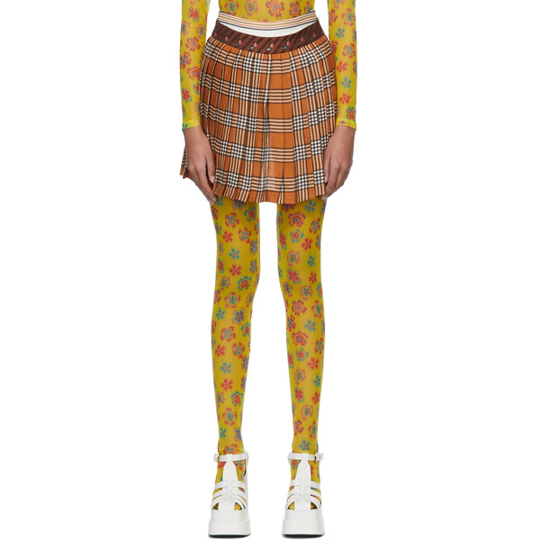  Shuting Qiu Brown Cotton Skort 
