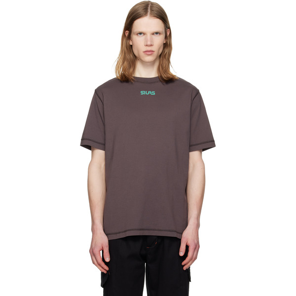  Silas Brown 'silas' Logo T-shirt 
