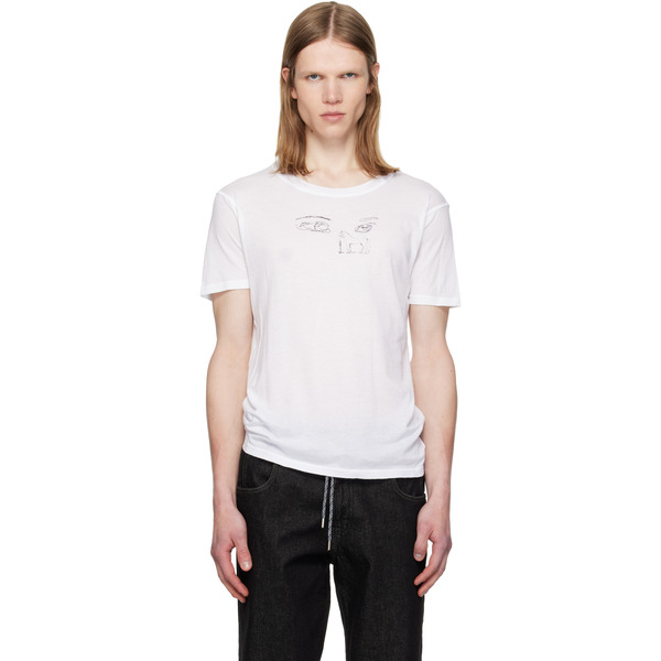  Silas White Apple Of My Eye T-shirt 