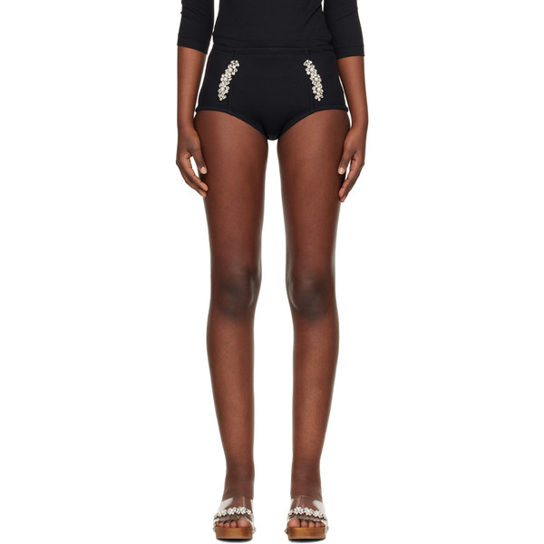  Simone Rocha Black Sculpt Briefs 