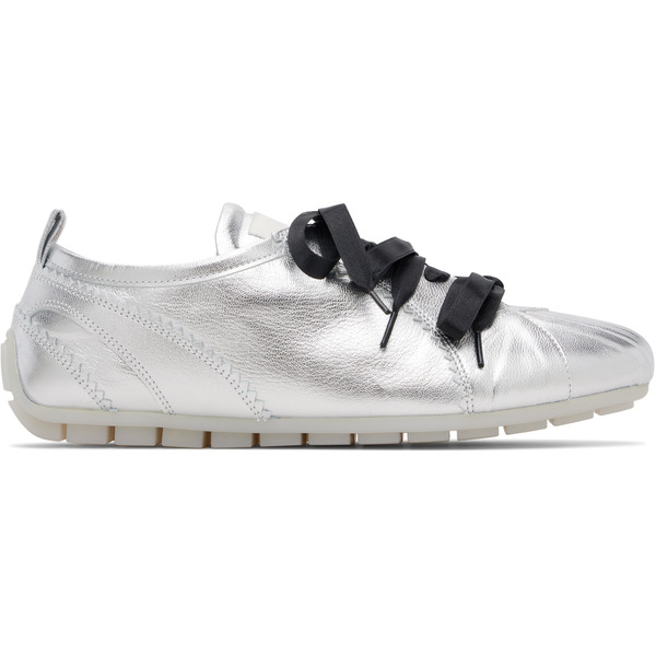  Simone Rocha Silver Ballerina Grip Trainers 