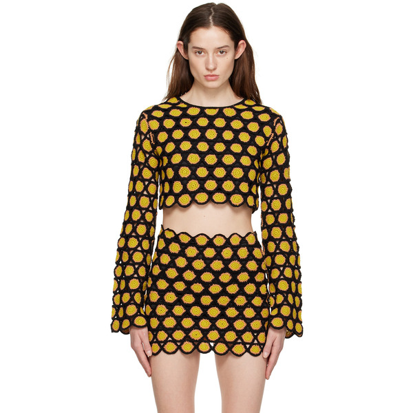  Simonmiller Black & Yellow Zoodle Sweater 