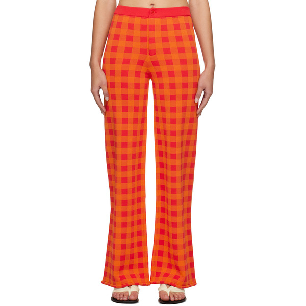  Simonmiller Orange Jabber Trousers 