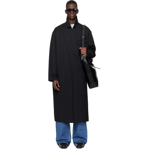  Sire Black Light Tailored Coat 
