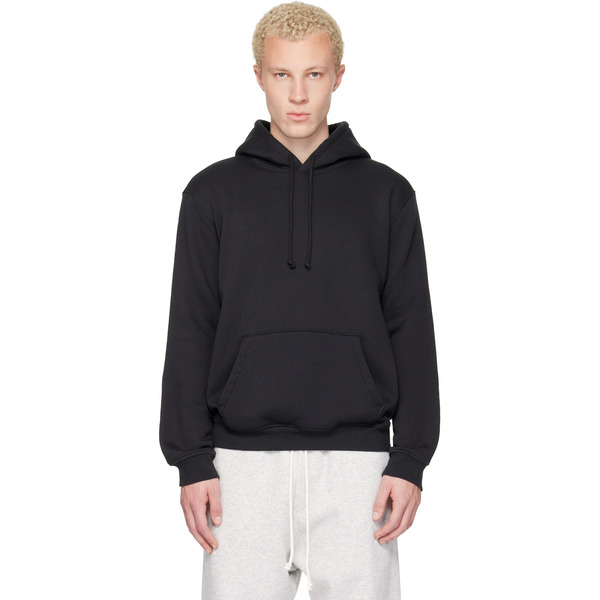  Skims Black Fleece Lounge Classic Hoodie 