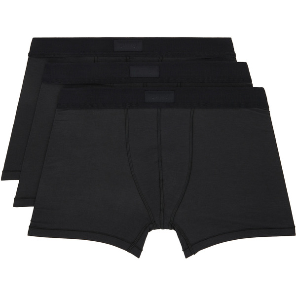  Skims Three-pack Black Skims Cotton 3 Boxer Briefs 