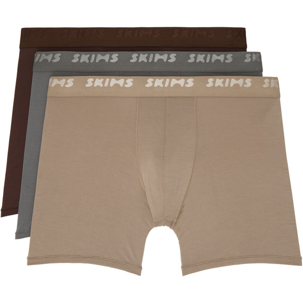  Skims Three-pack Multicolor Skims Stretch 5 Boxer Briefs 