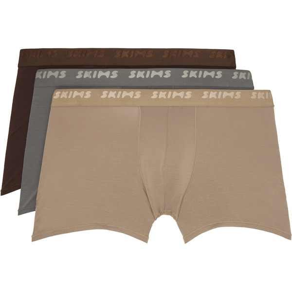  Skims Three-pack Multicolor Skims Stretch 3 Boxer Briefs 