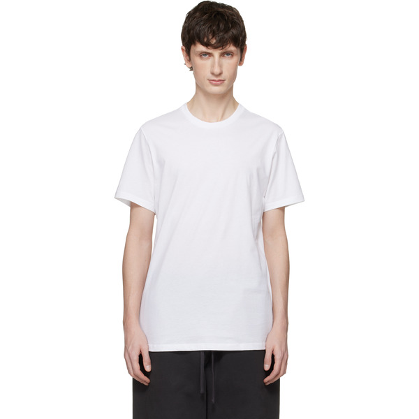  Skims Three-pack White Skims Basics Lightweight T-shirts 
