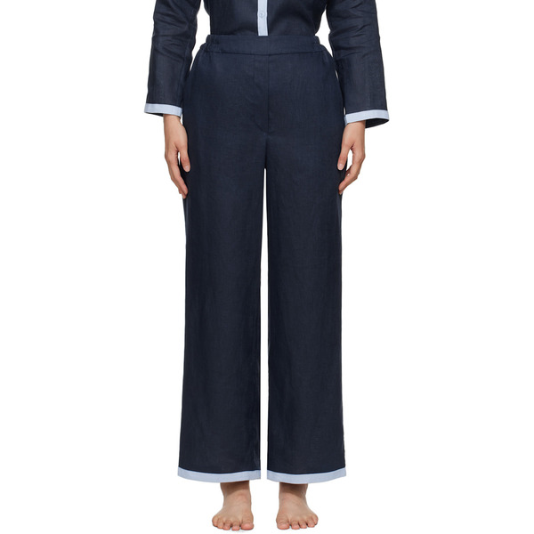  Sleeper Navy Garrick Trousers 
